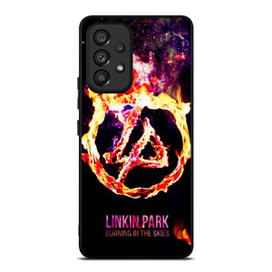 LINKIN PARK LOGO BURNING IN THE SKIES Samsung Galaxy A53 Case