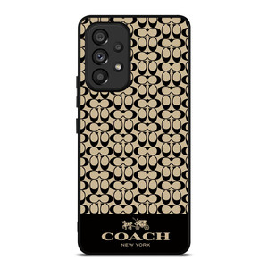 LOGO COACH NEW YORK Samsung Galaxy A53 Case LOGO COACH NEW YORK Samsung Galaxy A53 Case
