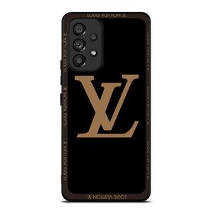 LOUIS VUITTON ROUND BLACK Samsung Galaxy A53 Case LOUIS VUITTON ROUND BLACK Samsung Galaxy A53 Case