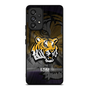 LSU TIGERS LOGO NFL 2 Samsung Galaxy A53 Case LSU TIGERS LOGO NFL 2 Samsung Galaxy A53 Case