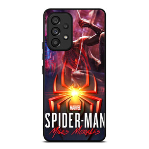 MARVEL SPIDERMAN MILES MORALES Samsung Galaxy A53 Case MARVEL SPIDERMAN MILES MORALES Samsung Galaxy A53 Case
