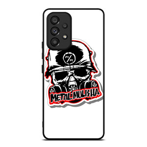 METAL MULISHA WHITE LOGO Samsung Galaxy A53 Case