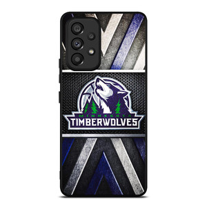 MINNESOTA TIMBERWOLVES METAL SYMBOL Samsung Galaxy A53 Case