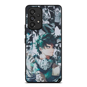 MY HERO ACADEMIA DEKU COLLAGE Samsung Galaxy A53 Case MY HERO ACADEMIA DEKU COLLAGE Samsung Galaxy A53 Case