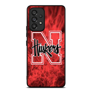 NEBRASKA HUSKERS FOOTBALL Samsung Galaxy A53 Case NEBRASKA HUSKERS FOOTBALL Samsung Galaxy A53 Case