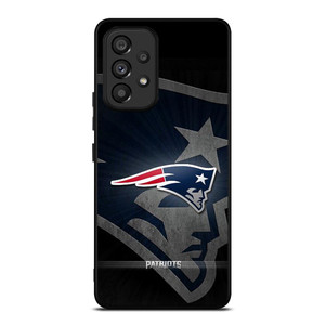 NEW ENGLAND PATRIOTS METAL LOGO Samsung Galaxy A53 Case