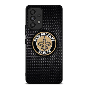 NEW ORLEANS SAINTS METAL BADGE Samsung Galaxy A53 Case