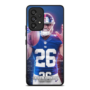 NEW YORK GIANTS SAQUON BARKLEY 26 NFL Samsung Galaxy A53 Case