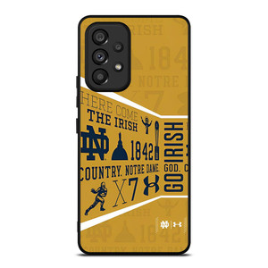 NOTRE DAME FIGHTING IRISH WALL Samsung Galaxy A53 Case