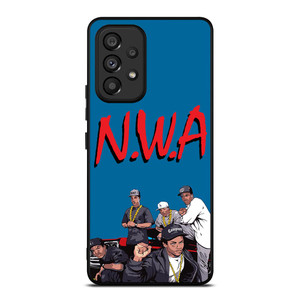 NWA NIGGAZ WIT ATTITUDES HIP HOP Samsung Galaxy A53 Case NWA NIGGAZ WIT ATTITUDES HIP HOP Samsung Galaxy A53 Case