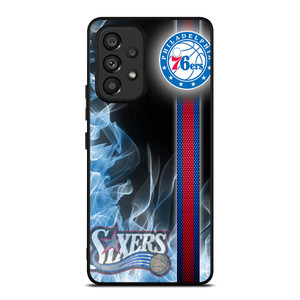 PHILADELPHIA 76ERS NBA FIRE Samsung Galaxy A53 Case