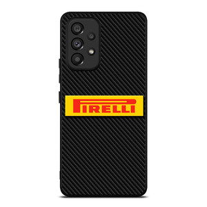 PIRELLI TIRE LOGO CARBOON Samsung Galaxy A53 Case