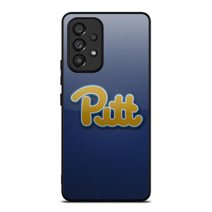 PITTSBURGH PANTHERS FOOTBALL CARBON Samsung Galaxy A53 Case
