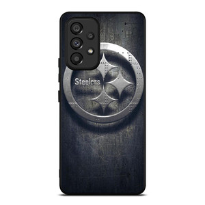 PITTSBURGH STEELERS METAL Samsung Galaxy A53 Case PITTSBURGH STEELERS METAL Samsung Galaxy A53 Case