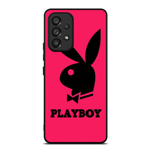 PLAYBOY LOGO PINK Samsung Galaxy A53 Case PLAYBOY LOGO PINK Samsung Galaxy A53 Case