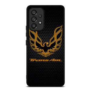 PONTIAC TRANS AM FIREBIRD METAL LOGO Samsung Galaxy A53 Case PONTIAC TRANS AM FIREBIRD METAL LOGO Samsung Galaxy A53 Case