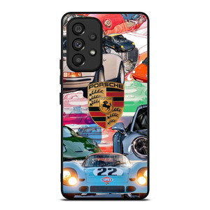 PORSCHE COLLAGE POSTER Samsung Galaxy A53 Case