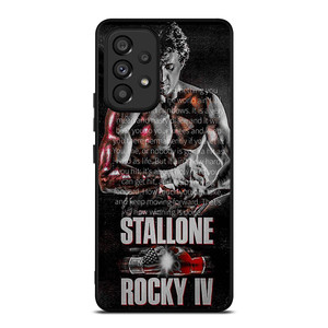 ROCKY BALBOA QUOTE 2 Samsung Galaxy A53 Case ROCKY BALBOA QUOTE 2 Samsung Galaxy A53 Case