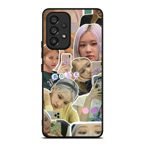ROSE BLACKPINK AESTHETIC COLLAGE Samsung Galaxy A53 Case ROSE BLACKPINK AESTHETIC COLLAGE Samsung Galaxy A53 Case