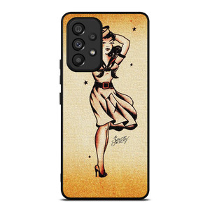 SAILOR JERRY TATTOO GIRL Samsung Galaxy A53 Case SAILOR JERRY TATTOO GIRL Samsung Galaxy A53 Case