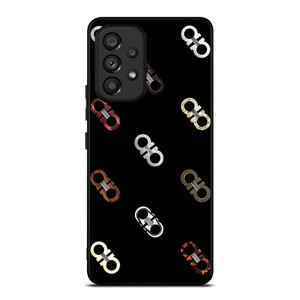 SALVATORE FERRAGAMO LOGO PATTERN Samsung Galaxy A53 Case