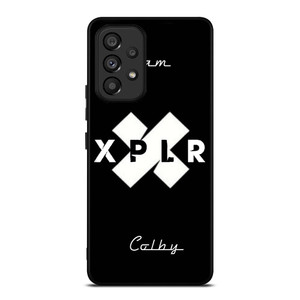 SAM AND COLBY XPLR LOGO Samsung Galaxy A53 Case