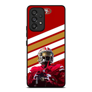 San Francisco 49ers STRIPS NFL Samsung Galaxy A53 Case San Francisco 49ers STRIPS NFL Samsung Galaxy A53 Case