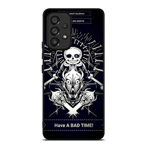 SANS UNDERTALE BAD TIME CARTOON Samsung Galaxy A53 Case