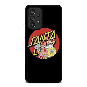 SANTA CRUZ SKATEBOARD X SPONGEBOB Samsung Galaxy A53 Case