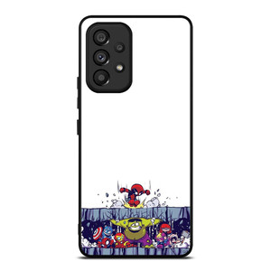 SPIDERMAN VS ALL MARVEL HEROES KAWAII Samsung Galaxy A53 Case