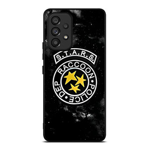STARS RACCOON POLICE DEP BADGE 3 Samsung Galaxy A53 Case