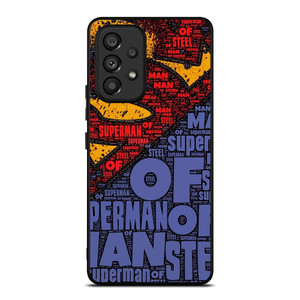 SUPERMAN LOGO ART WALL Samsung Galaxy A53 Case