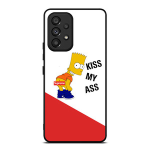 SUPREME BART SIMPSON KISS MY ASS Samsung Galaxy A53 Case SUPREME BART SIMPSON KISS MY ASS Samsung Galaxy A53 Case