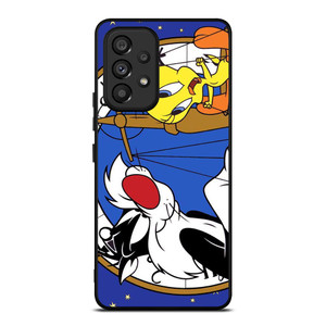 SYLVESTER AND TWEETY CARTOON Samsung Galaxy A53 Case SYLVESTER AND TWEETY CARTOON Samsung Galaxy A53 Case