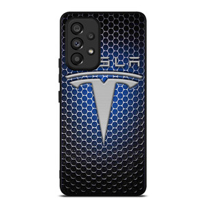 TESLA METAL LOGO Samsung Galaxy A53 Case