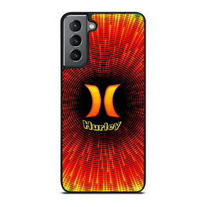 HURLEY ORANGE BLACK LOGO Samsung Galaxy S21 Plus Case