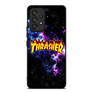 THRASHER SKATEBOARD MAGAZINE NEBULA Samsung Galaxy A53 Case THRASHER SKATEBOARD MAGAZINE NEBULA Samsung Galaxy A53 Case