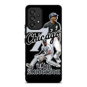 TIM ANDERSON CHICAGO WHITE SOX MLB Samsung Galaxy A53 Case TIM ANDERSON CHICAGO WHITE SOX MLB Samsung Galaxy A53 Case