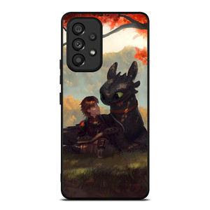 TOOTHLESS AND HICCUP ART Samsung Galaxy A53 Case