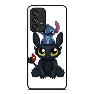 TOOTHLESS AND STITCH CARTOON Samsung Galaxy A53 Case TOOTHLESS AND STITCH CARTOON Samsung Galaxy A53 Case