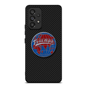 TRIUMPH WORLDWIDE LOGO CARBON Samsung Galaxy A53 Case