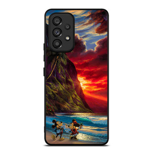 TROPICAL BEAUTIFUL MICKEY MINNIE Samsung Galaxy A53 Case