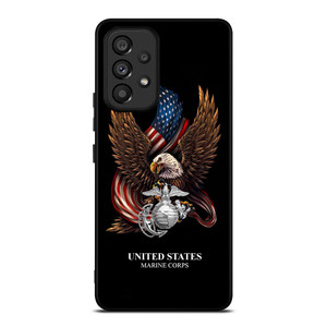 UNITED STATES MARINE CORPS USMC LOGO Samsung Galaxy A53 Case UNITED STATES MARINE CORPS USMC LOGO Samsung Galaxy A53 Case