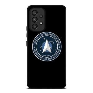 UNITED STATES SPACE FORCE LOGO Samsung Galaxy A53 Case UNITED STATES SPACE FORCE LOGO Samsung Galaxy A53 Case