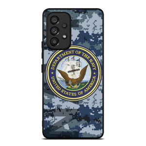US NAVY CAMO LOGO Samsung Galaxy A53 Case US NAVY CAMO LOGO Samsung Galaxy A53 Case