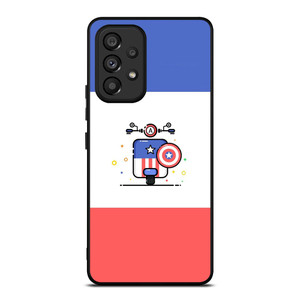 VESPA CAPTAIN AMERICA Samsung Galaxy A53 Case