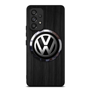 VW VOLKSWAGEN WOODEN EMBLEM Samsung Galaxy A53 Case VW VOLKSWAGEN WOODEN EMBLEM Samsung Galaxy A53 Case