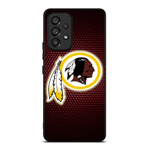 WAHINGTON REDSKINS METAL LOGO Samsung Galaxy A53 Case WAHINGTON REDSKINS METAL LOGO Samsung Galaxy A53 Case