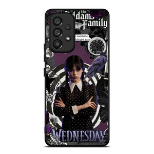 WEDNESDAY ADDAMS FAMILY SERIES Samsung Galaxy A53 Case WEDNESDAY ADDAMS FAMILY SERIES Samsung Galaxy A53 Case
