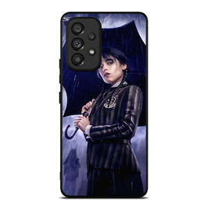 WEDNESDAY ADDAMS JENNA ORTEGA MOVIES Samsung Galaxy A53 Case
